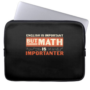 Mathematik Lehrer Mathematik ist wichtig Laptopschutzhülle