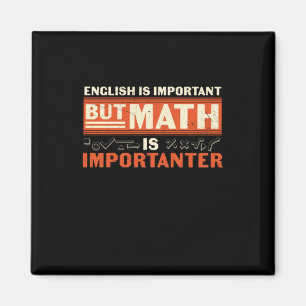 Mathematik Lehrer Mathematik ist wichtig Magnet