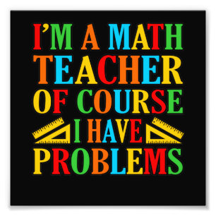 Mathematik Lehrer Probleme Mathematik Mathematik S Fotodruck