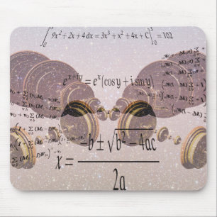 Mathematik lernen. Bildung Mousepad