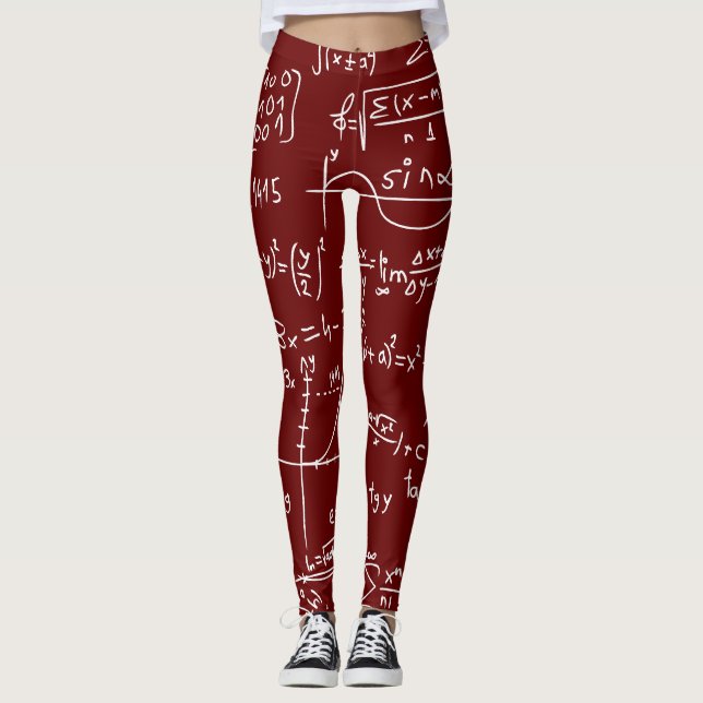 Mathematik macht Spaß für Leggings (Vorderseite)