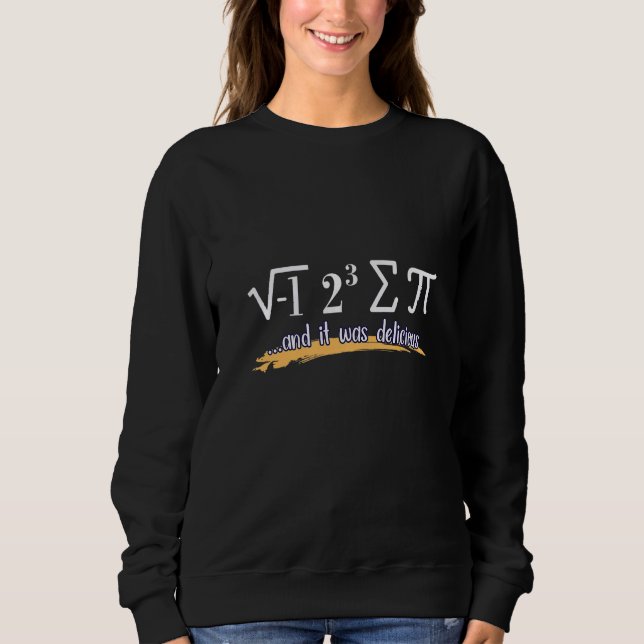 Mathematik Mathe Mathe-Lehrer Physik Mathe 1 Sweatshirt (Vorderseite)