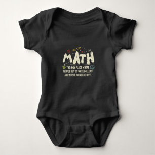 Mathematik Mathematik Mathematik Lehrer Geschenk Baby Strampler