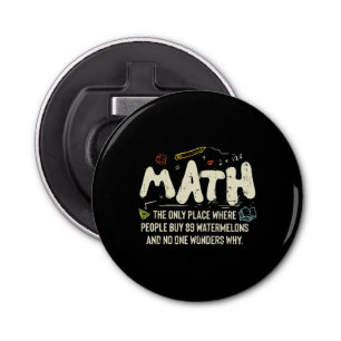 Mathematik Mathematik Mathematik Lehrer Geschenk Flaschenöffner