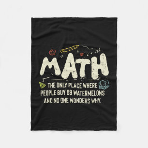 Mathematik Mathematik Mathematik Lehrer Geschenk Fleecedecke