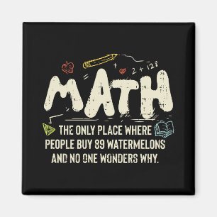 Mathematik Mathematik Mathematik Lehrer Geschenk Magnet