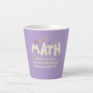 Mathematik Mathematik Mathematik Lehrer Geschenk Milchtasse