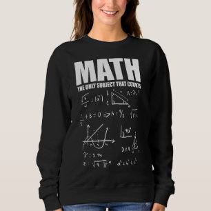 Mathematik Nerd Spaß 2 Sweatshirt
