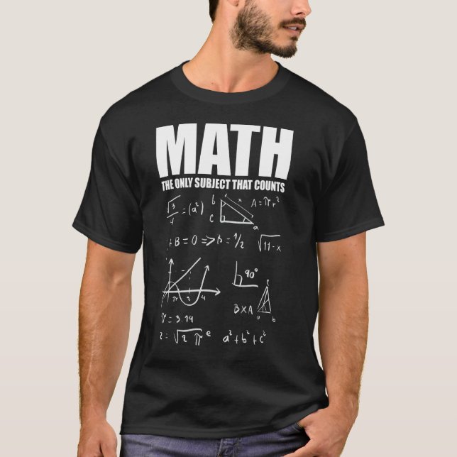 Mathematik Nerd Spaß 2 T-Shirt (Vorderseite)