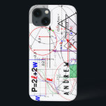 Mathematik Physics Science Equity Personalisiert iPhone 13 Hülle<br><div class="desc">Wissenschaftliche Formeln und Berechnungen in Mathematik und Physik personalisierte Argumente für wissenschaftliche Nerd.</div>