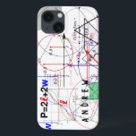 Mathematik Physics Science Equity Personalisiert iPhone 13 Hülle<br><div class="desc">Wissenschaftliche Formeln und Berechnungen in Mathematik und Physik personalisierte Argumente für wissenschaftliche Nerd.</div>