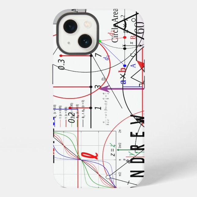 Mathematik Physics Science Equity Personalisiert iPhone Hülle (Rückseite)