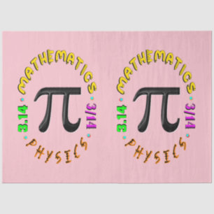 Mathematik Pi Physik Sport Seidenpapier