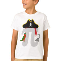 Mathematik Pi Rate mit Papagei - Pi Day