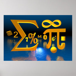 Mathematik Poster