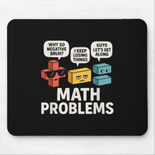 Mathematik Probleme Symbole für lustige Lehrer zur Mousepad
