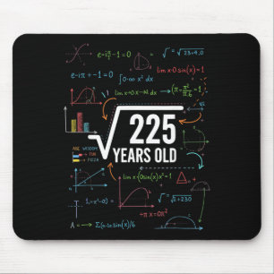 Mathematik Quadratwurzel 225 Jahre alt, Lustige Ma Mousepad