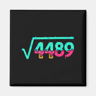 Mathematik Radikal 4489, Spielerei Donut Zahlen Ma Magnet
