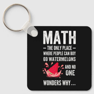 Mathematik-Spaß Schlüsselanhänger