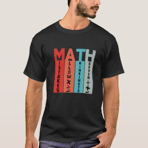 Mathematik Student School Matching Science Mathe L T-Shirt