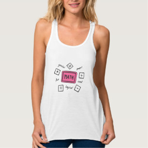 Mathematik-Symbole Schüler und Eltern Tank Top