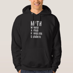 Mathematik-Thema für handwerkliche Studentin Funny Hoodie