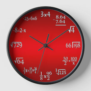 Mathematik Uhr