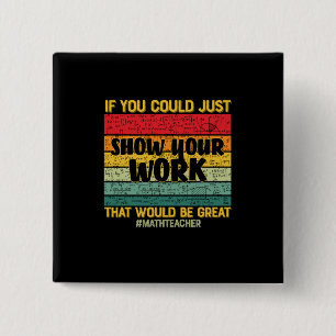 Mathematik, wenn Sie könnten Button