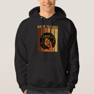 Mathematiker Afro American Black History m Hoodie