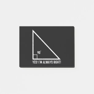 Mathematiker Funny Post-it Klebezettel