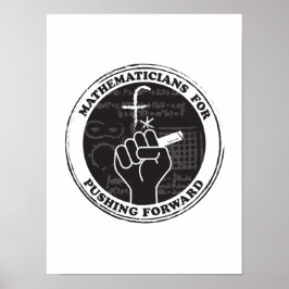Mathematiker für Forward Poster