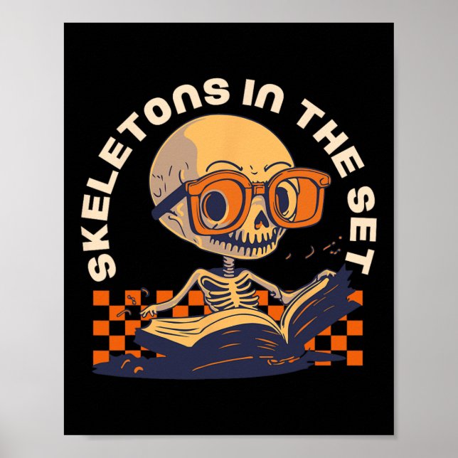 Mathematiker Halloween Comstume Fall Pumpkin Ghost Poster (Vorne)