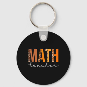 Mathematiker Leopard Squad Niedlich Herbst Dank Schlüsselanhänger