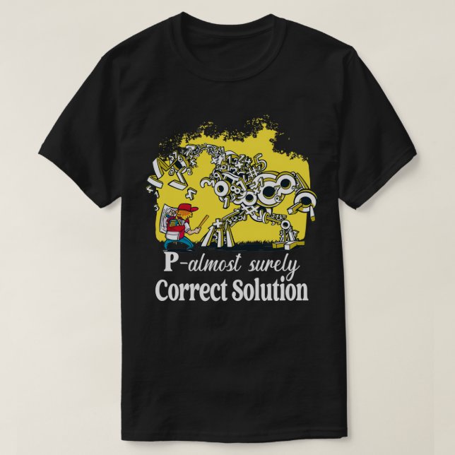 Mathematiker Lover Wahrscheinlichkeitstheorie Funn T-Shirt (Design vorne)