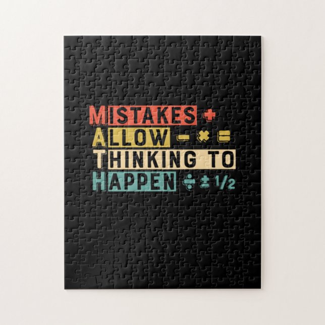 Mathematiker Mathematik denken, um zu geschehen (Vertikal)