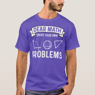 Mathematiker Mathematiker Mathematiker Lehrer T-Shirt