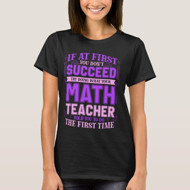 Mathematikerinnen T-Shirt (Vorderseite)