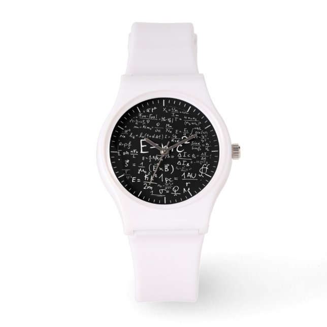 Mathematikgleichung Sportuhr Armbanduhr (Vorderseite)