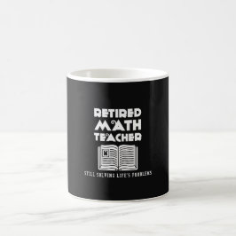 Mathematiklehrer erledigen noch die Probleme des L Kaffeetasse