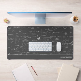 Mathematiklehrer Formeln als Algebra Office Schreibtischunterlage