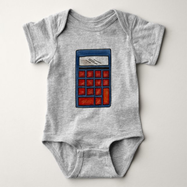 Mathematiklehrer für Mathematikkennzahlen des math Baby Strampler (Vorderseite)
