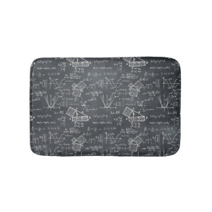Mathematiklehrer Geschenk Nerdy Algebra Badematte