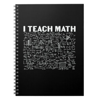 Mathematiklehrer I lehre Mathematik Notizblock