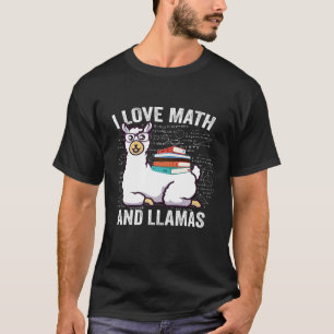 Mathematiklehrer I Liebe Mathematik und Llamas Alp T-Shirt