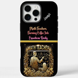 Mathematiklehrer Inspirierend Schüler iPhone 16 Pro Max Hülle