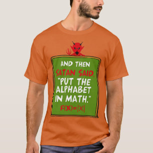 Mathematiklehrer lustiger Lehrer (6) T-Shirt