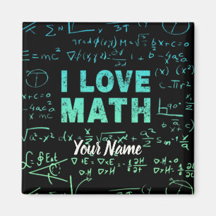 Mathematiklehrer oder Mathematikprofessor und Stud Magnet