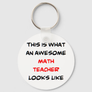 Mathematiklehrer, phantastisch schlüsselanhänger