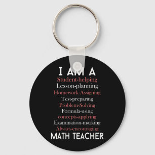 Mathematiklehrer Schlüsselanhänger