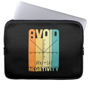 Mathematiklehrer vermeiden Negativität Laptopschutzhülle